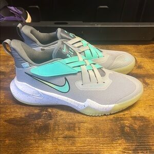 Nike Zoom Flight 2 mid smoke and gray lemon twist